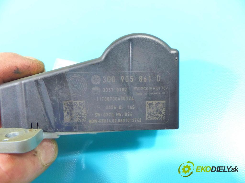 Vw Passat B6 2005-2010 1.9 tdi 105 HP manual 77 kW 1896 cm3 5- Blokáda: řízení: 3C0905861D (Ostatné)