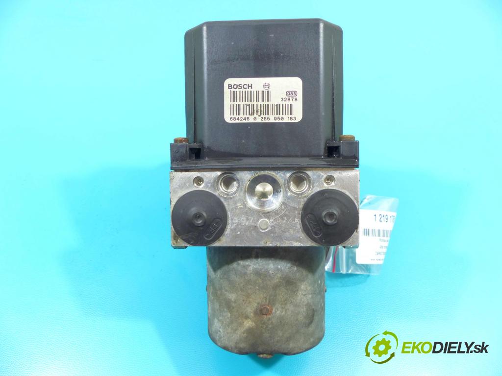 Alfa romeo Gt 2.0 16v 166 HP manual 122 kW 1970 cm3 3- čerpadlo abs 0265950183 (Pumpy ABS)