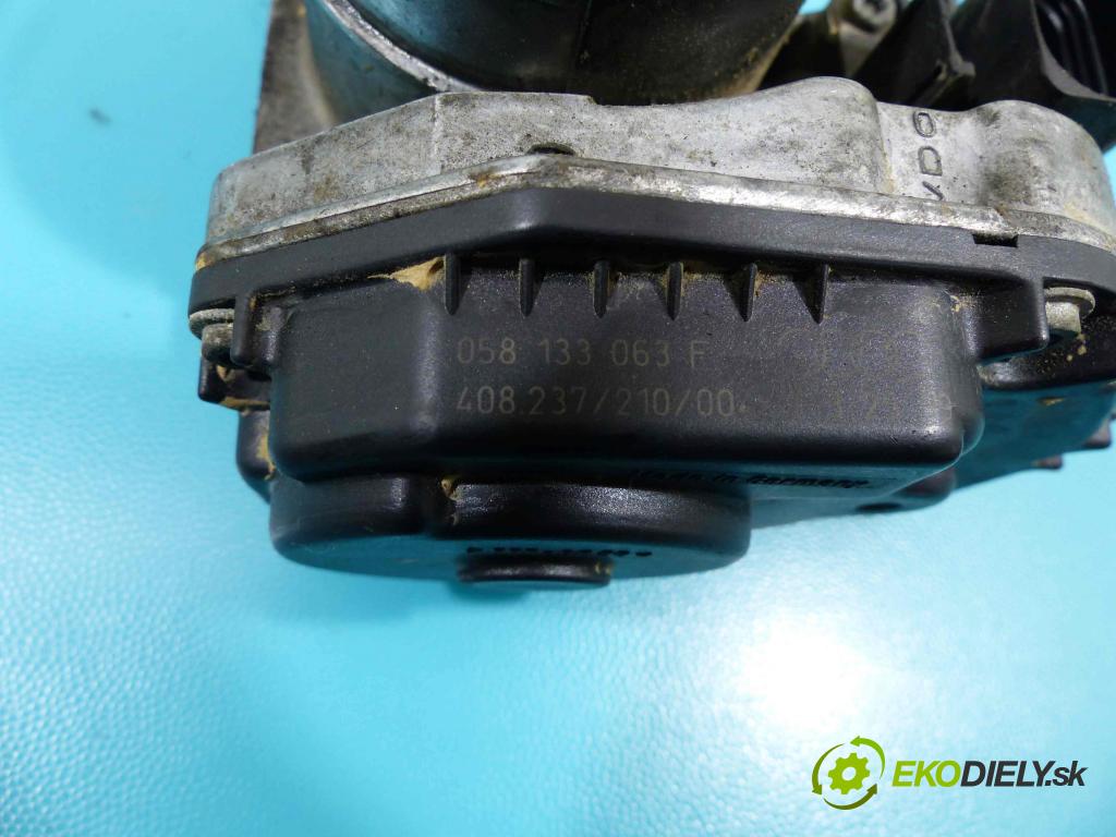 Audi A4 B5 1994-2001 1.8 T 150 HP automatic 110 kW 1781 cm3 5- klapka 058133063F (Škrtiace klapky)