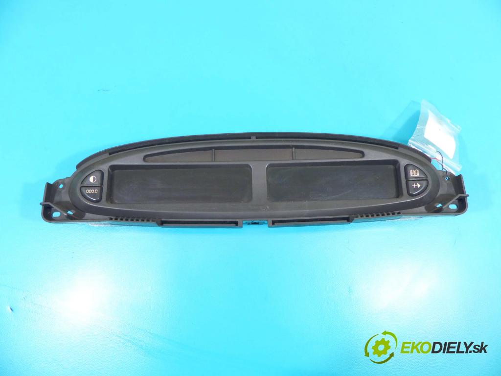 Citroen Xsara Picasso 1.6 8v 95 hp manual 70 kW 1587 cm3 5- Přístrojová deska 9646685580 (Přístrojové desky, displeje)