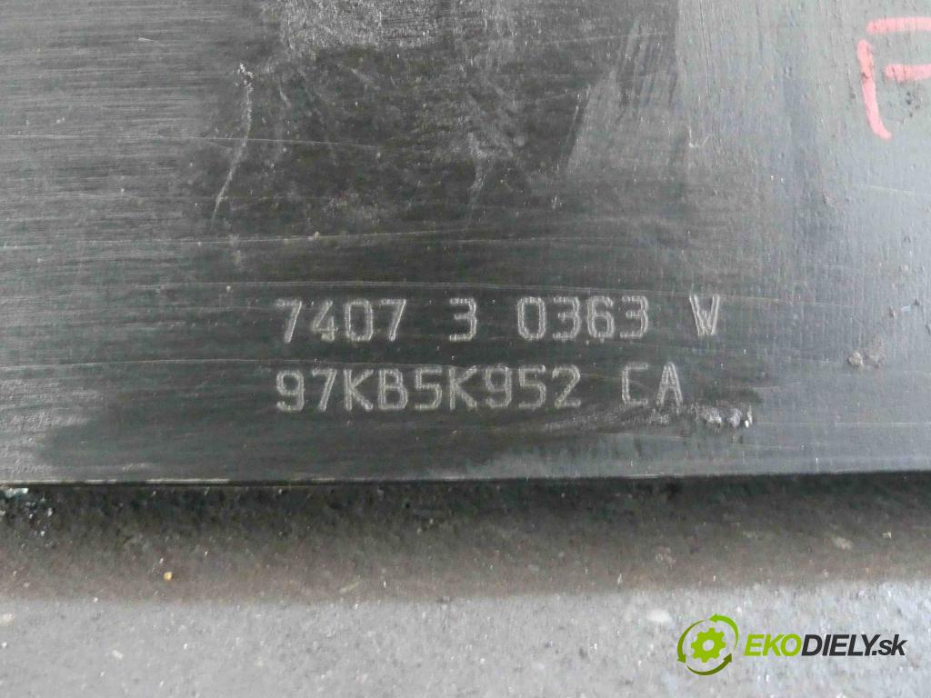 Ford Ka Mk1 1996-2008 1.3 60 hp manual 44 kW 1299 cm3 3- zadní výztuha 97KB5K952 CA