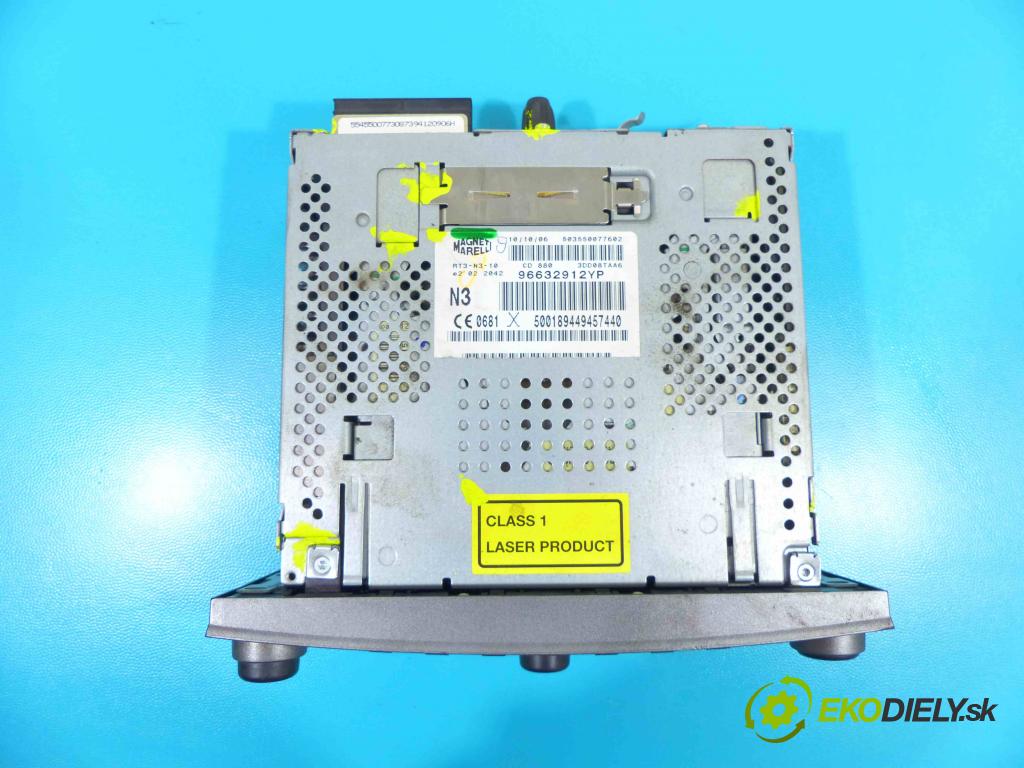 Citroen C5 I 2001-2008 2.0 hdi 136 HP automatic 100 kW 1997 cm3 5- Radio továreň: 96632912YP