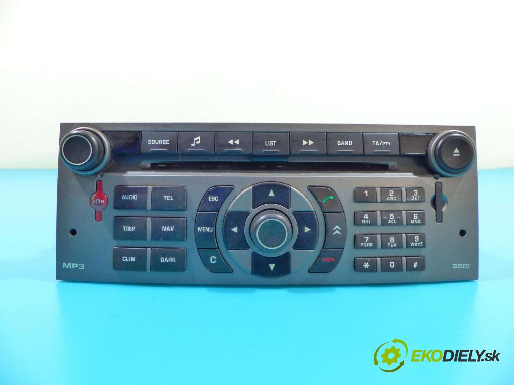 Citroen C5 I 2001-2008 2.0 hdi 136 HP automatic 100 kW 1997 cm3 5- Radio továreň: 96632912YP