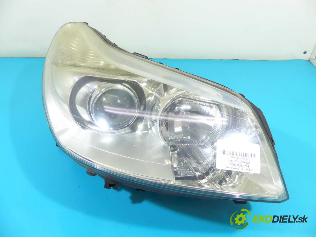 Citroen C5 I 2001-2008 2.0 hdi 136 HP automatic 100 kW 1997 cm3 5- Reflektor: pravý 9661316580 (Pravé)