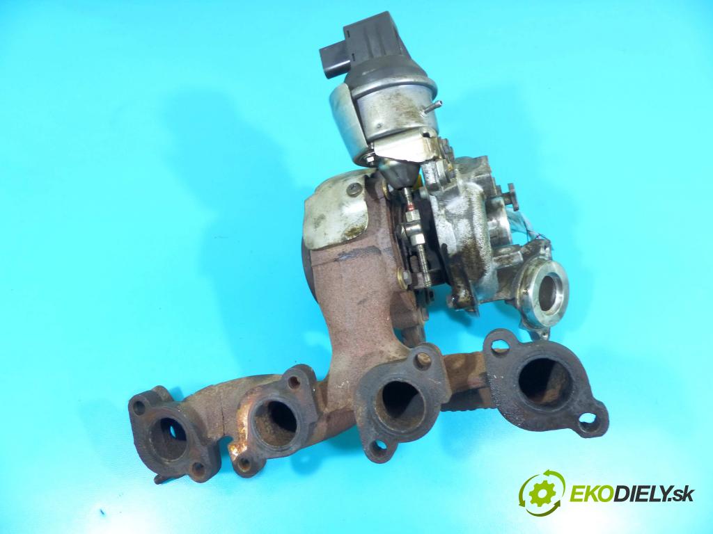 Vw Scirocco II 2008-2017 2.0 tdi 140 HP manual 103 kW 1968 cm3 3- turbodúchadlo, turbo 03L253016G (Turbodúchadlá (kompletné))