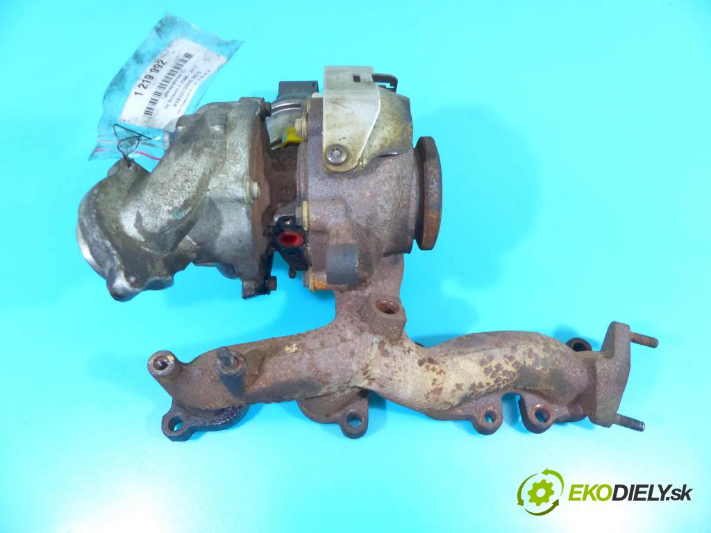 Vw Scirocco II 2008-2017 2.0 tdi 140 HP manual 103 kW 1968 cm3 3- turbodúchadlo, turbo 03L253016G (Turbodúchadlá (kompletné))