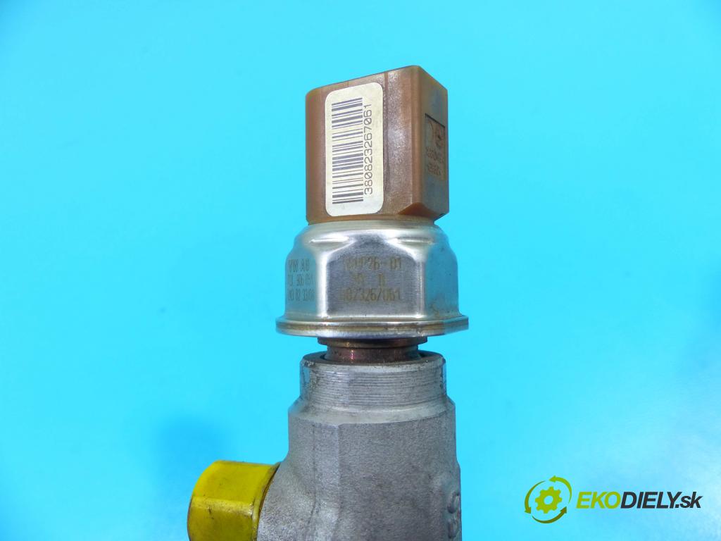 Vw Scirocco II 2008-2017 2.0 tdi 140 HP manual 103 kW 1968 cm3 3- lišta vstrekovacia 03L089G (Vstrekovacie lišty)