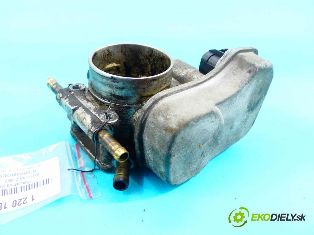 Opel Corsa C 2000-2006 1.4 16v 90 HP manual 66 kW 1398 cm3 5- klapka 33003B0880 (Škrtiace klapky)