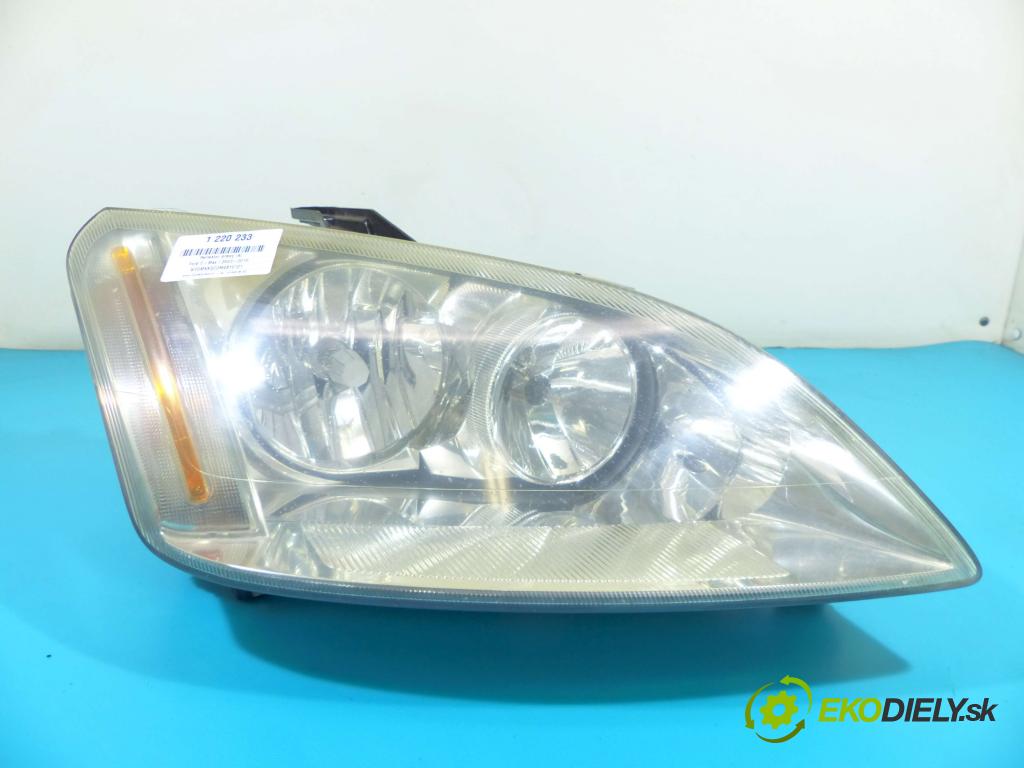 Ford C-Max I 2003-2010 1.8 16v 120 HP manual 88 kW 1798 cm3 5- Reflektor: pravý 3M51-13005-AH (Pravé)