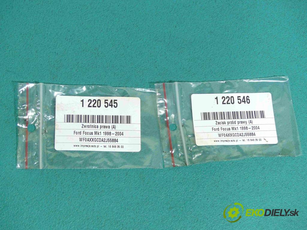 Ford Focus Mk1 1998-2004 1.6 16v 101 HP manual 74 kW 1596 cm3 5- brzdič predné pravý  (Ostatné)