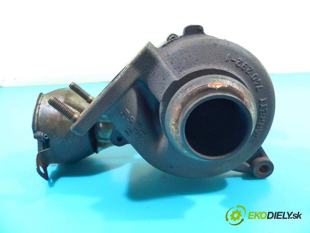 Peugeot 407 2.0 hdi 136 HP manual 100 kW 1997 cm3 5- turbodúchadlo, turbo GT1749V (Turbodúchadlá (kompletné))