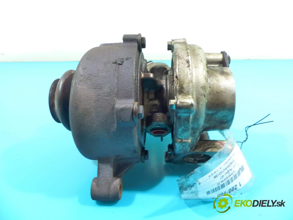 Peugeot 407 2.0 hdi 136 HP manual 100 kW 1997 cm3 5- turbodúchadlo, turbo GT1749V (Turbodúchadlá (kompletné))