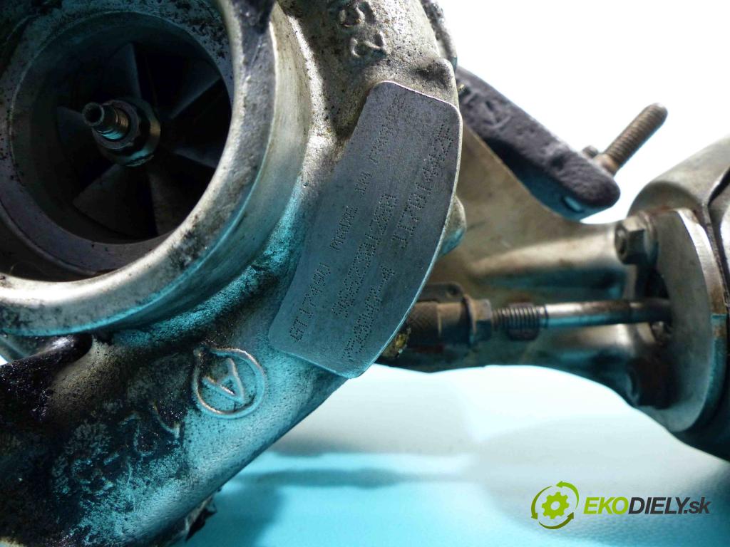 Peugeot 407 2.0 hdi 136 HP manual 100 kW 1997 cm3 5- turbodúchadlo, turbo GT1749V (Turbodúchadlá (kompletné))