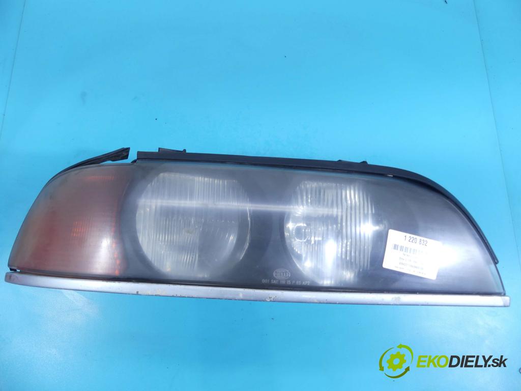 Bmw 5 E39 1996-2003 2.0 24v 150 HP manual 110 kW 1991 cm3 4- Reflektor: pravý  (Pravé)