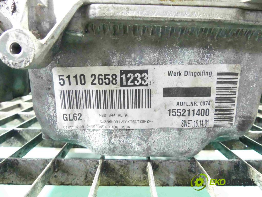 Bmw 7 E65 2001-2008 3.6 V8 272 HP automatic 200 kW 3600 cm3 4- zvod nasávací 72292801 (Sacie potrubia)