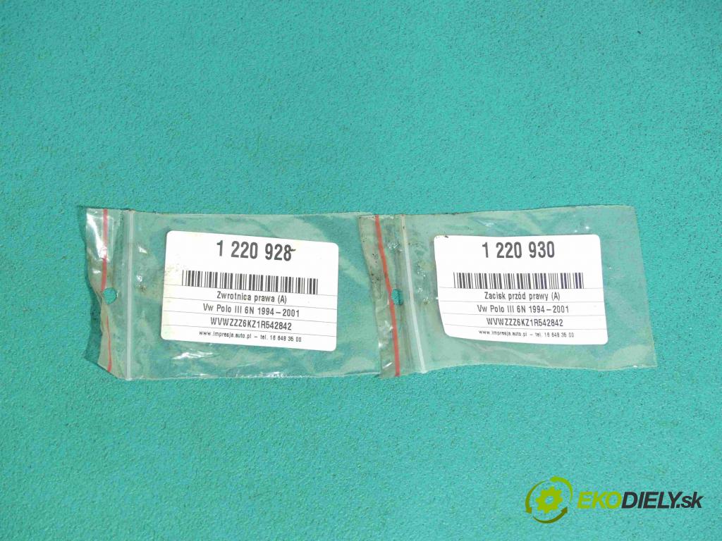 Vw Polo III 6N 1994-2001 1.4 mpi 60 HP manual 44 kW 1390 cm3 4- náboj pravé  (Náboje)