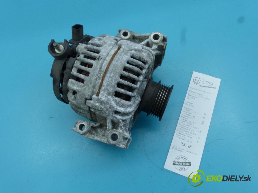 Opel Astra II 1998-2009 2.2 16v 147 hp manual 108 kW 2198 cm3 2- Alternator 0124425053 (Alternátory)