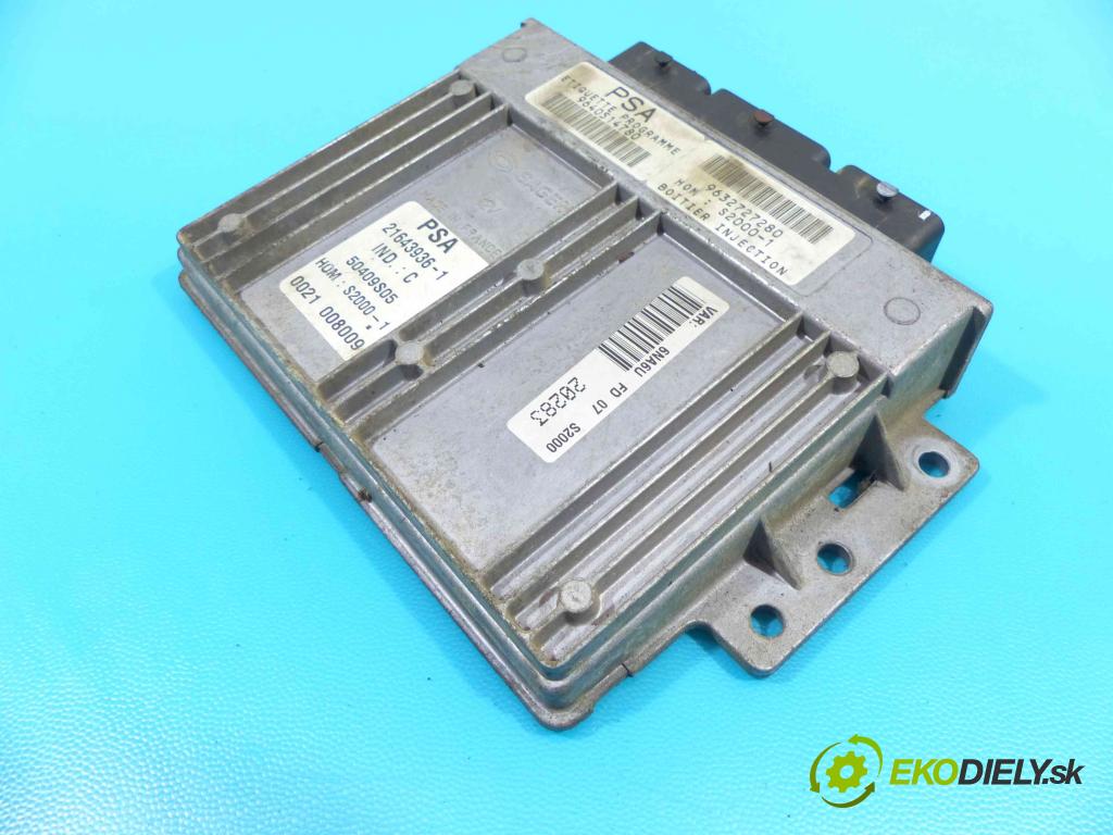Citroen Xsara Picasso 1,8.0 16v 116 HP manual 85 kW 1749 cm3 5- Jednotka riadiaca 9640514780