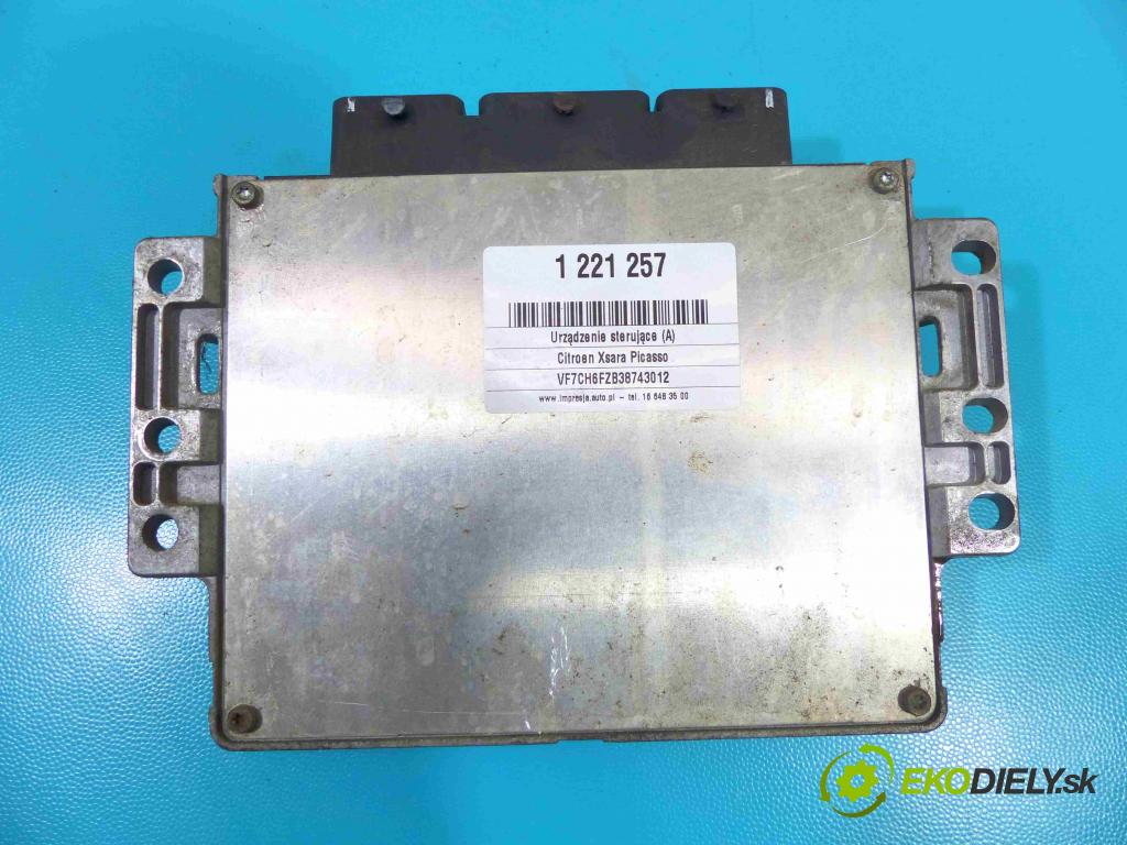 Citroen Xsara Picasso 1,8.0 16v 116 HP manual 85 kW 1749 cm3 5- Jednotka riadiaca 9640514780