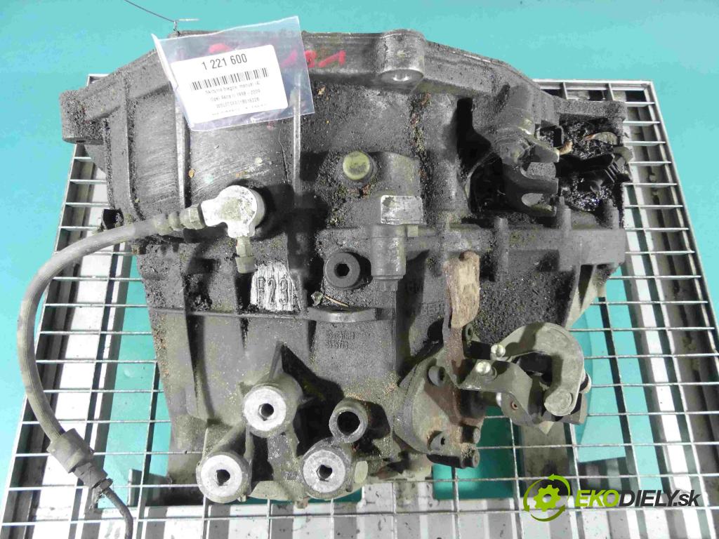 Opel Astra II 1998-2009 2.2 16v 147 HP manual 108 kW 2198 cm3 2- prevodovka stupeň,rýchlosť manual F23