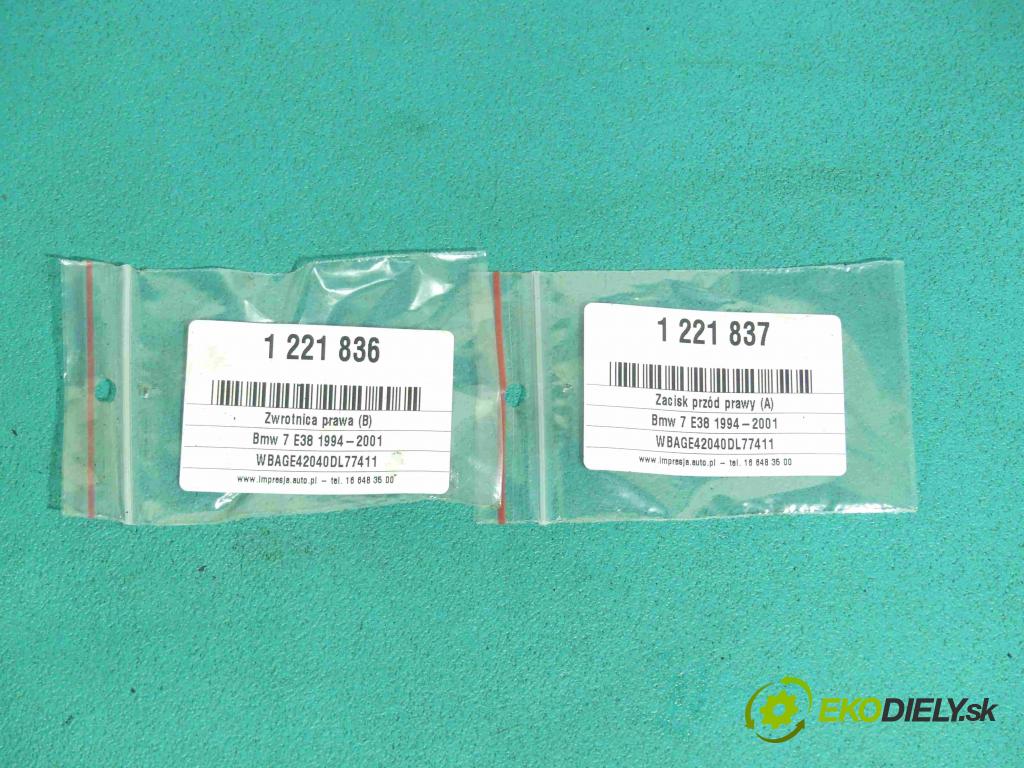 Bmw 7 E38 1994-2001 2.8 24v R6 193 HP automatic 142 kW 2793 cm3 4- náboj pravé  (Náboje)