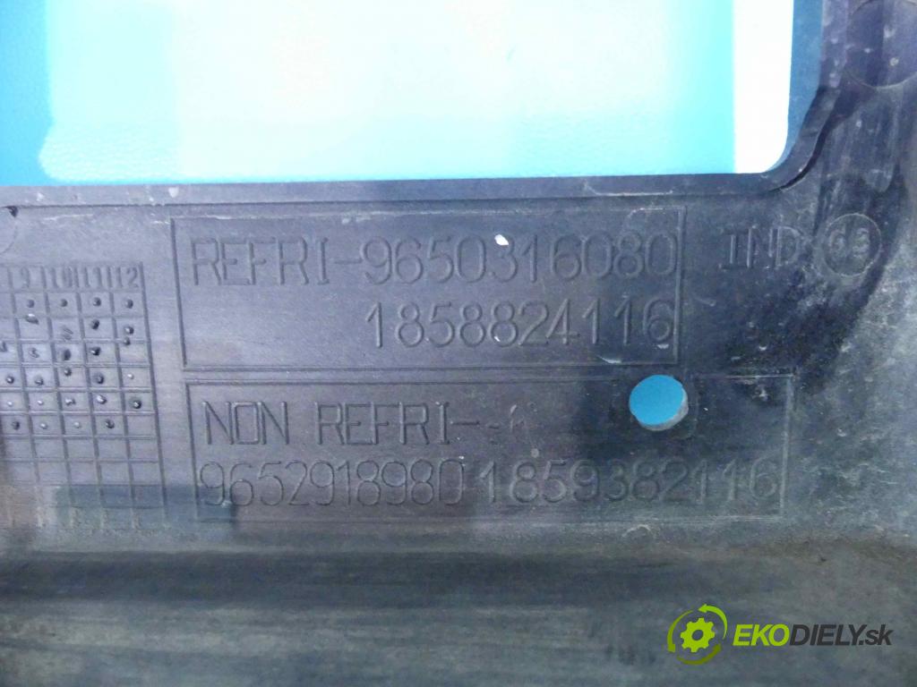 Peugeot 308 I 2007-2013 1.6 THP 174 HP manual 128 kW 1598 cm3 5- Ventilátor chladiča 9650316080
