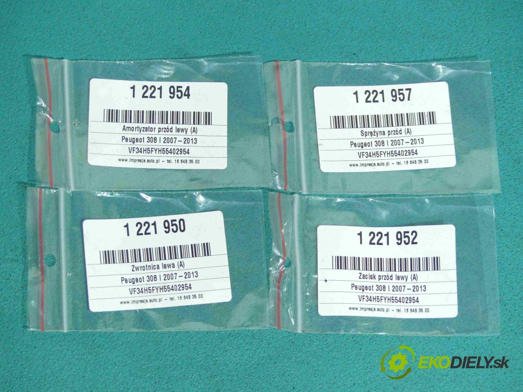 Peugeot 308 I 2007-2013 1.6 THP 174 HP manual 128 kW 1598 cm3 5- náboj ľavé  (Náboje)