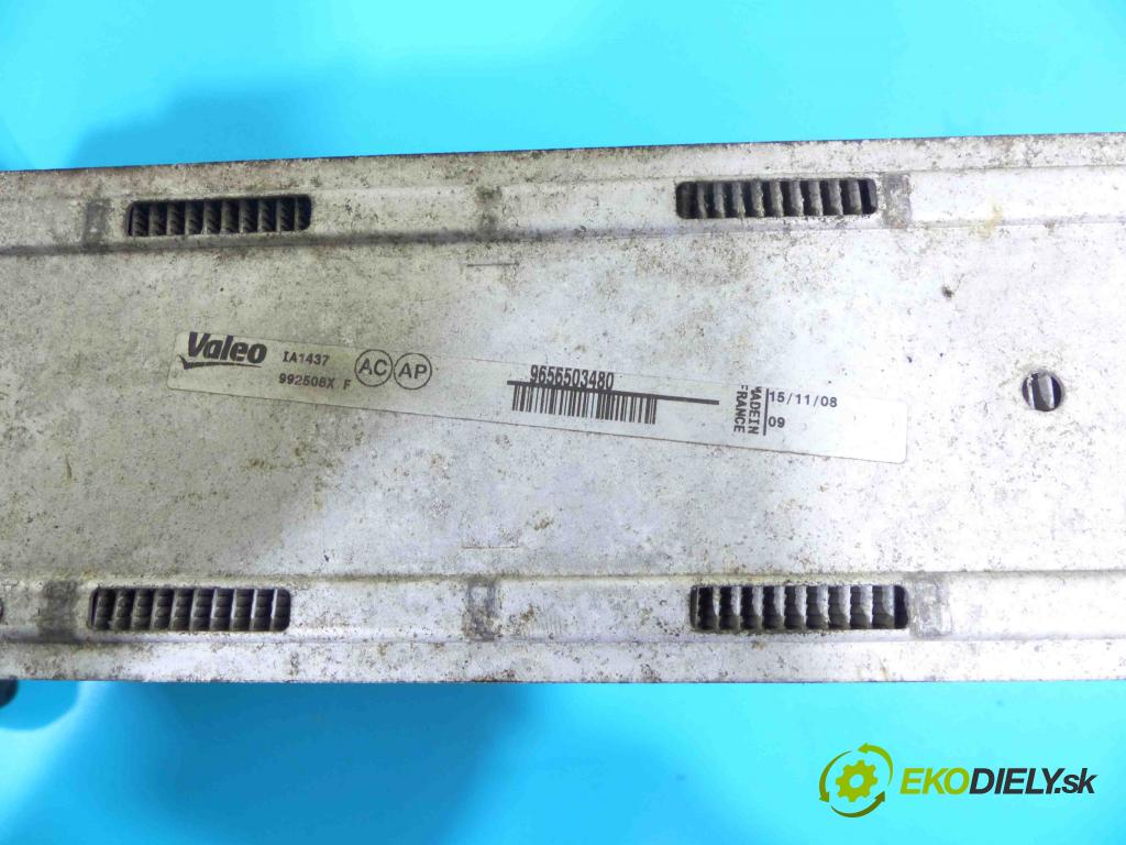 Peugeot 308 I 2007-2013 1.6 THP 174 hp manual 128 kW 1598 cm3 5- Intercooler 9656503480 (Chladiče nasávaného vzduchu (intercoolery))