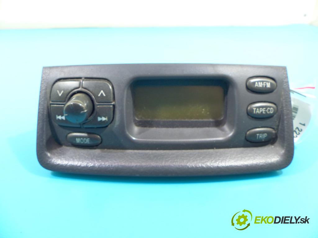 Toyota Yaris I 1999-2005 1.0 vvti 68 HP manual 50 kW 998 cm3 3- Zobrazit: 86110-52011-B0 (Prístrojové dosky, displeje)