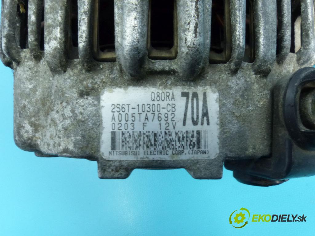 Mazda 2 I 2003-2007 1.6 16v 101 hp manual 74 kW 1596 cm3 5- Alternator 2S6T-10300-CB (Alternátory)