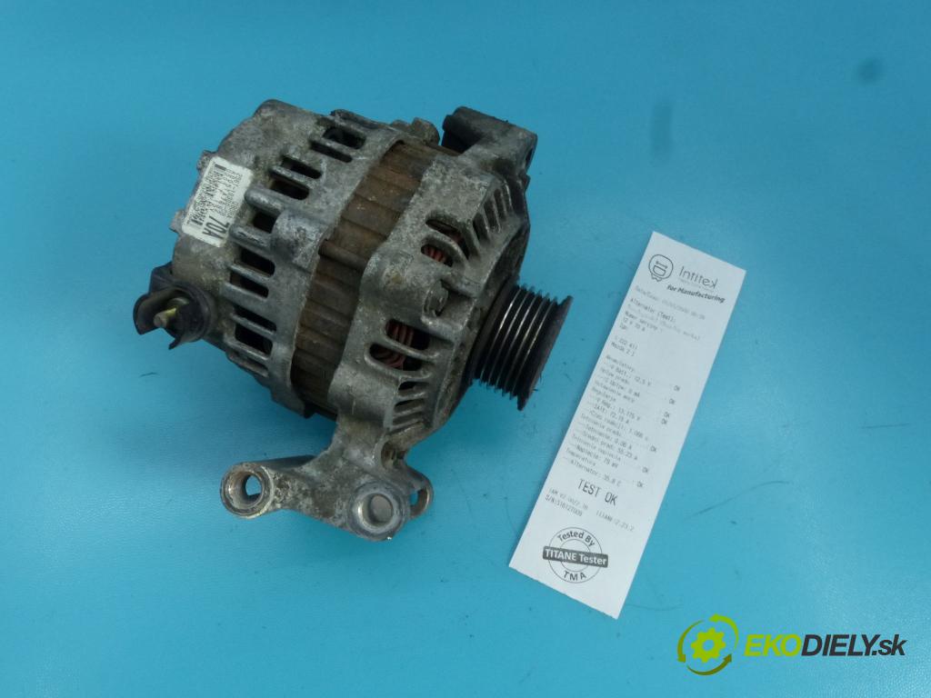 Mazda 2 I 2003-2007 1.6 16v 101 hp manual 74 kW 1596 cm3 5- Alternator 2S6T-10300-CB (Alternátory)