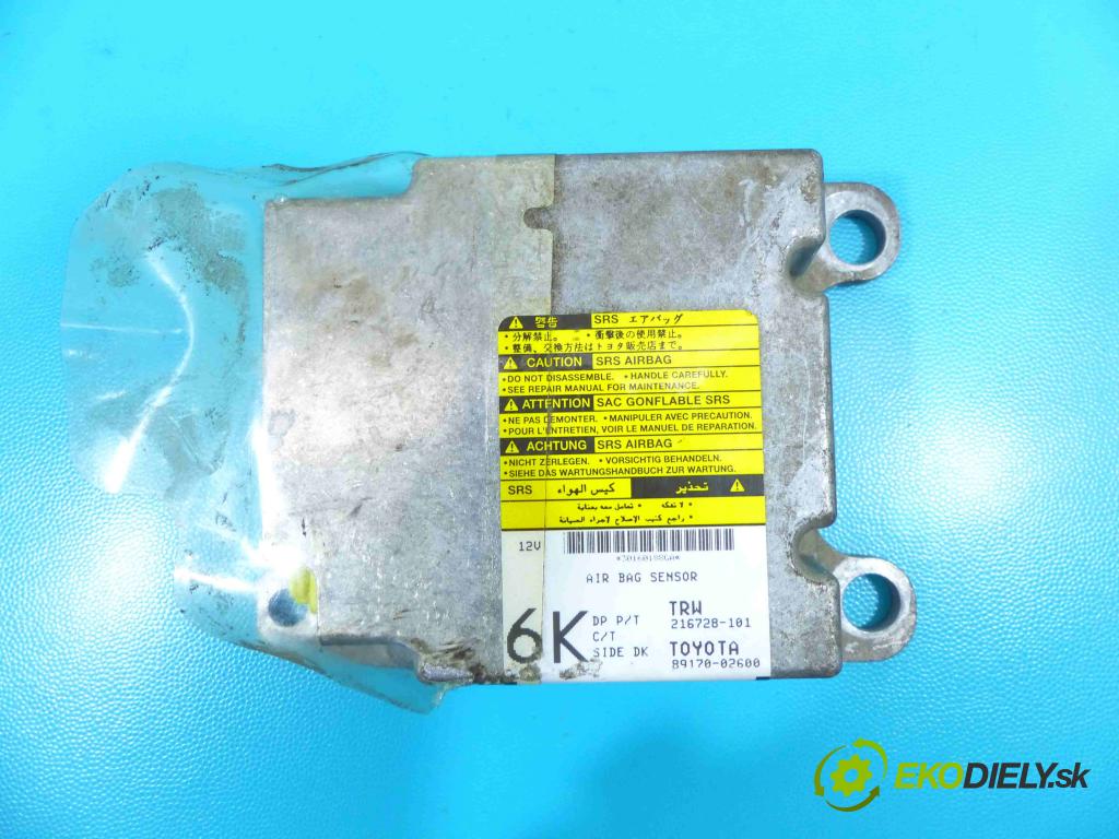 Toyota Corolla E15 2007-2014 2.0 D4D 126 HP manual 93 kW 1998 cm3 4- modul riadiaca jednotka 89170-02600 (Ostatné)