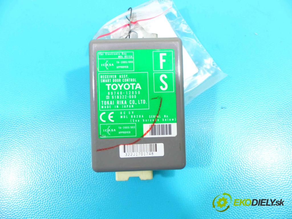 Toyota Corolla E15 2007-2014 2.0 D4D 126 HP manual 93 kW 1998 cm3 4- modul riadiaca jednotka 89740-12050 (Ostatné)