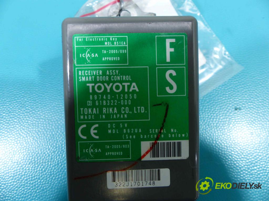 Toyota Corolla E15 2007-2014 2.0 D4D 126 HP manual 93 kW 1998 cm3 4- modul riadiaca jednotka 89740-12050 (Ostatné)