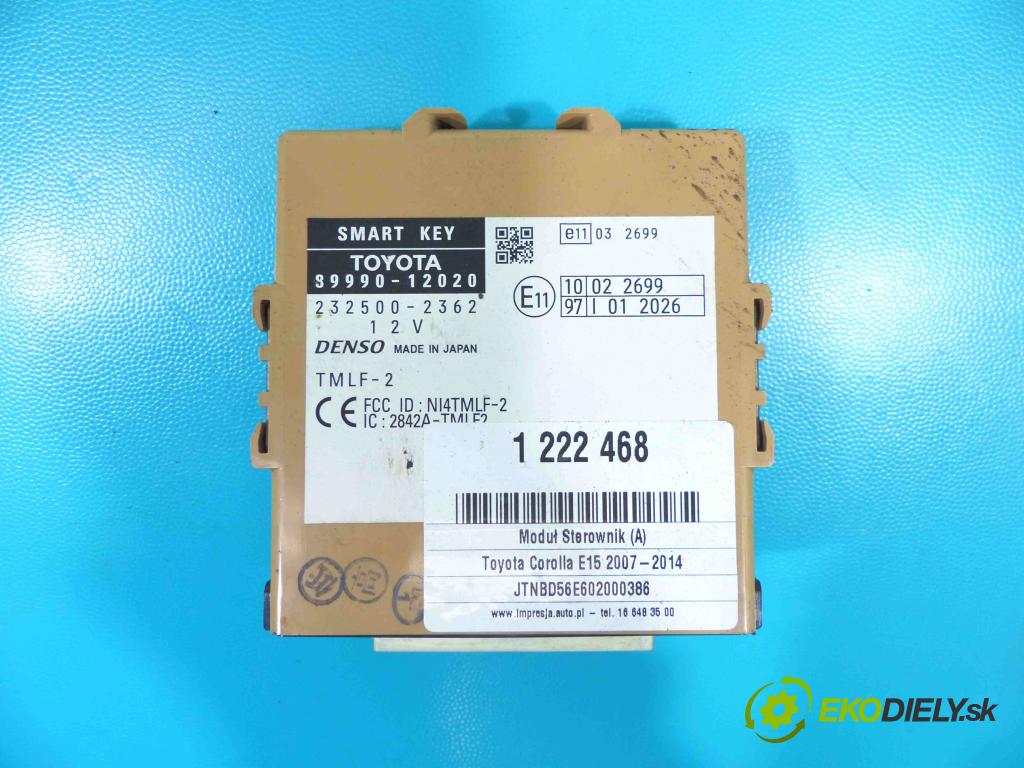 Toyota Corolla E15 2007-2014 2.0 D4D 126 HP manual 93 kW 1998 cm3 4- modul riadiaca jednotka 89990-12020 (Ostatné)