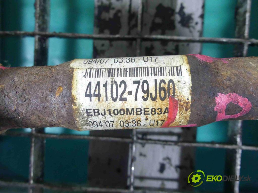 Suzuki Sx4 1.9 DDiS 120 HP manual 88 kW 1910 cm3 5- poloos ľavé 44102-79J60 (Poloosy)