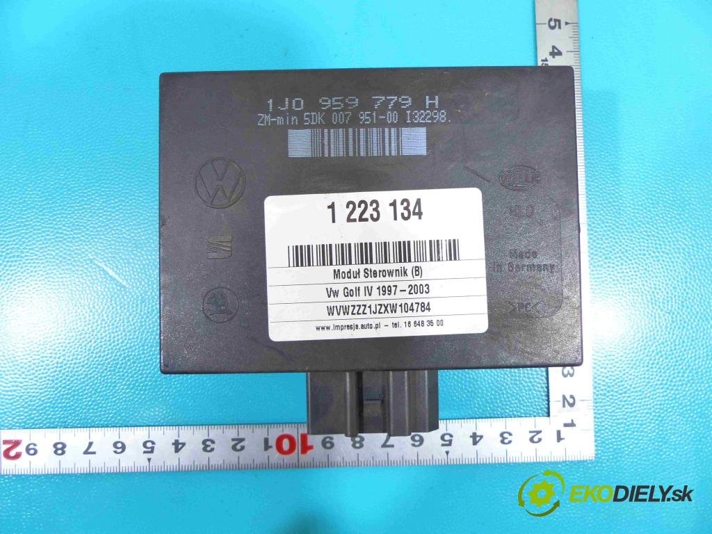 Vw Golf IV 1997-2003 1.9 tdi 90 HP manual 66 kW 1896 cm3 5- modul riadiaca jednotka 1J0959779H (Ostatné)