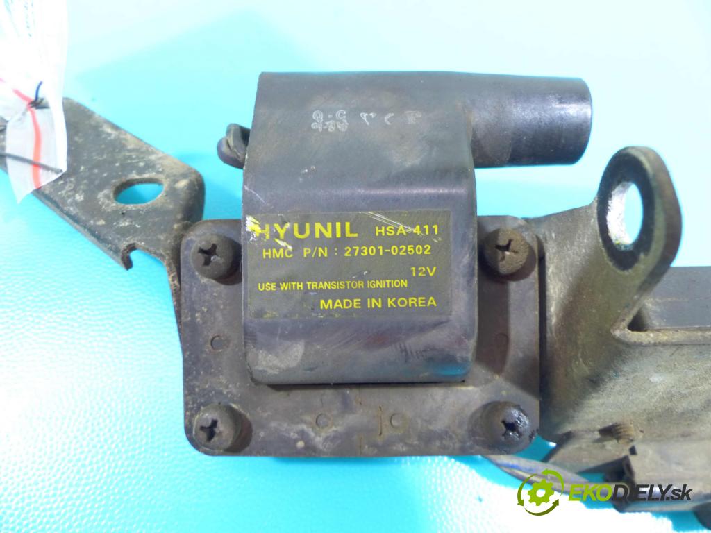 Hyundai Atos 1.0 54 HP manual 40 kW 999 cm3 5- cievka zapaľovacia 27301-02502 (Zapaľovacie cievky, moduly)