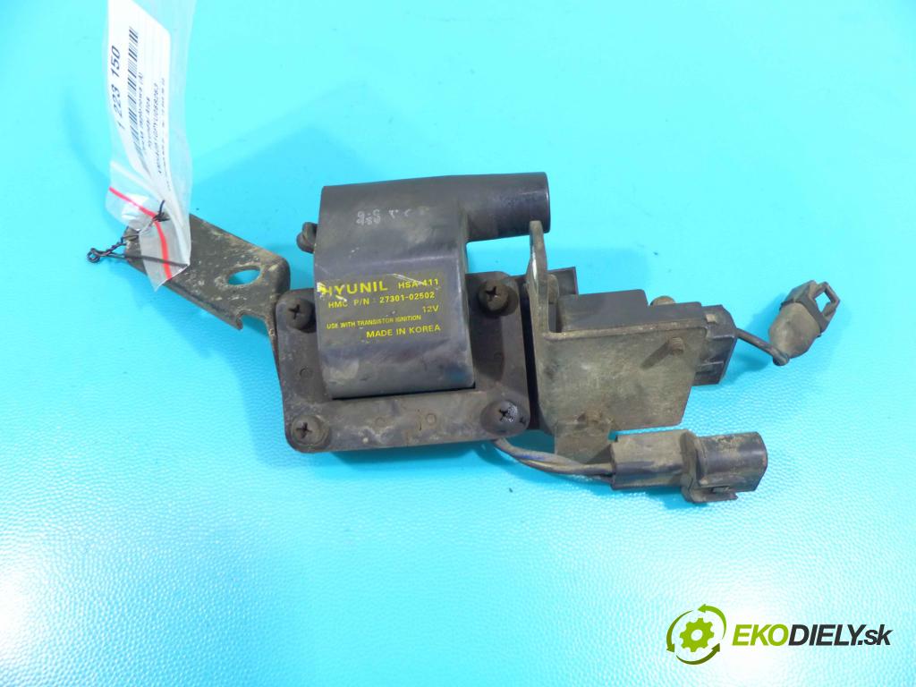 Hyundai Atos 1.0 54 HP manual 40 kW 999 cm3 5- cievka zapaľovacia 27301-02502 (Zapaľovacie cievky, moduly)