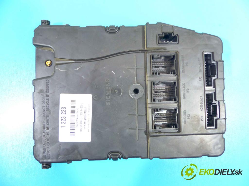 Renault Scenic II 2003-2009 1.9 dci 120 HP manual 88 kW 1870 cm3 5- modul riadiaca jednotka 8200306437 (Ostatné)