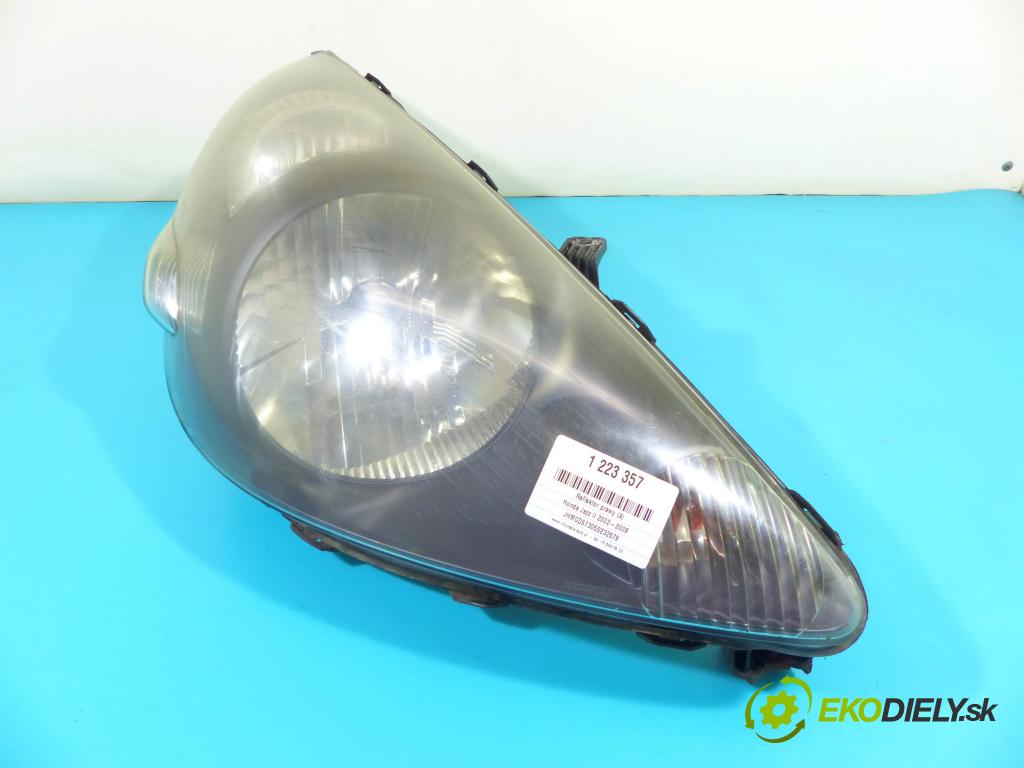 Honda Jazz II 2002-2008 1.2 77 HP manual 57 kW 1246 cm3 5- Reflektor: pravý  (Pravé)