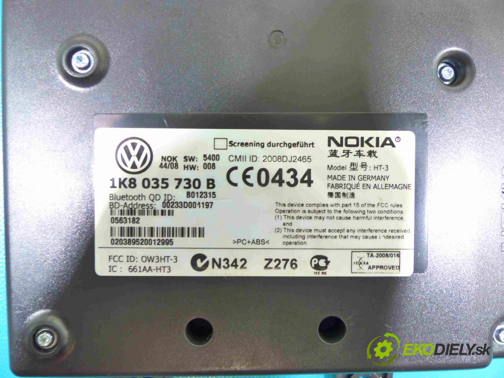 Vw Passat B6 2005-2010 2.0 tdi 140 HP manual 103 kW 1968 cm3 5- modul riadiaca jednotka 1K0907383E (Ostatné)