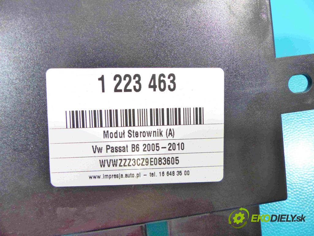 Vw Passat B6 2005-2010 2.0 tdi 140 hp manual 103 kW 1968 cm3 5- modul řídící jednotka 1K0907383E (Ostatní)