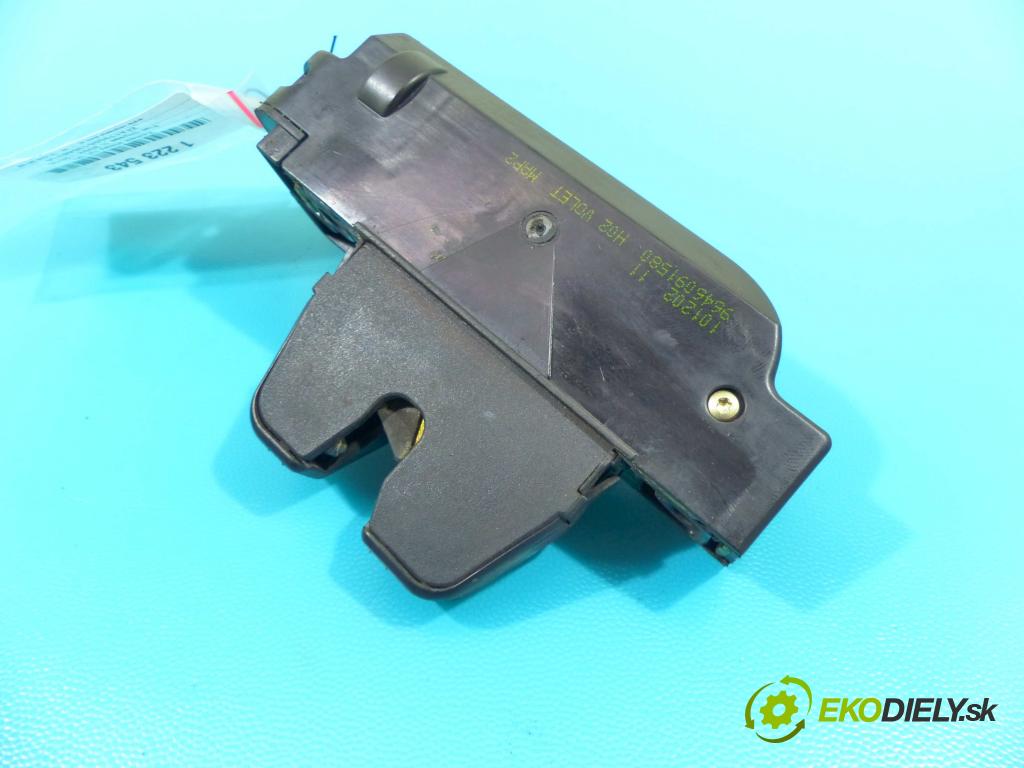 Fiat Ulysse II 2002-2010 2.0 jtd 109 hp manual 80 kW 1997 cm3 5- zámek kufrových dveří zadní 9646091580