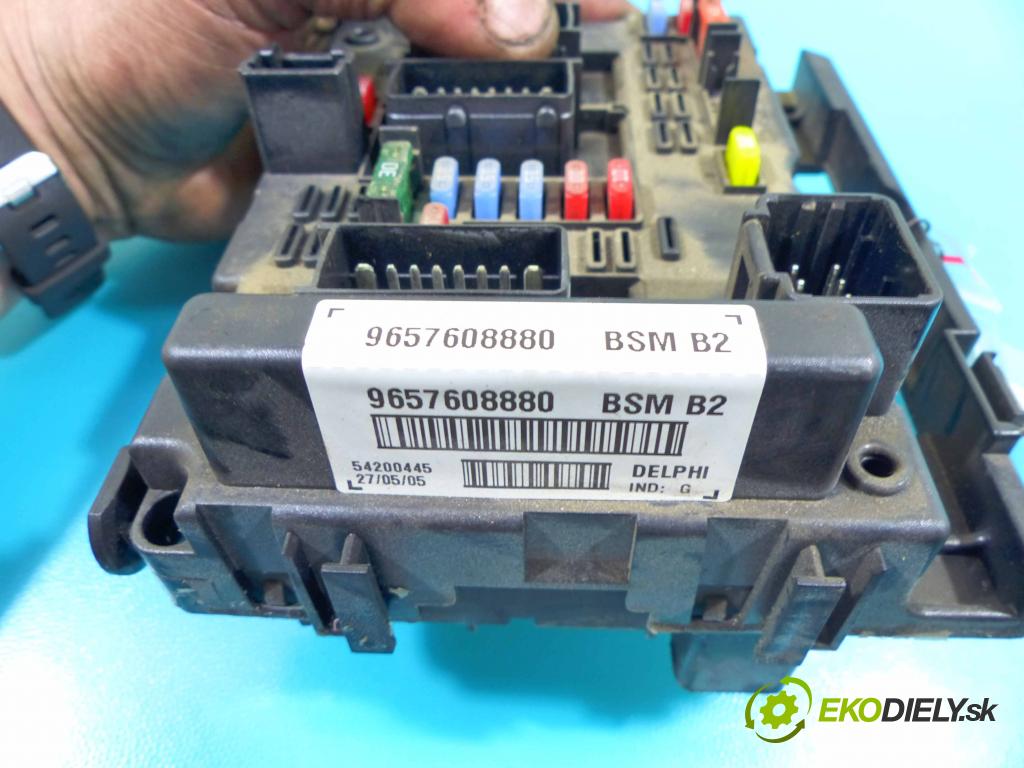 Peugeot 206 1.1 60 HP manual 44 kW 1124 cm3 5- modul riadiaca jednotka 9657608880 (Ostatné)