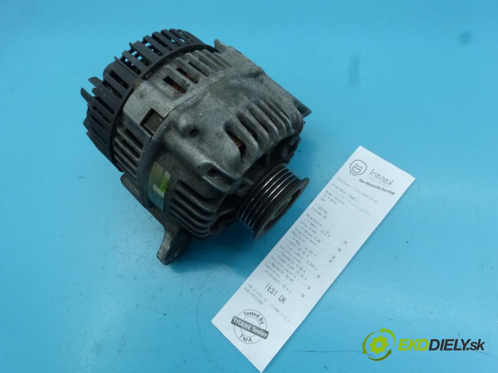 Citroen Ax 1.5d 54 HP manual 40 kW 1527 cm3 5- Alternator 9620332580 (Alternátory)