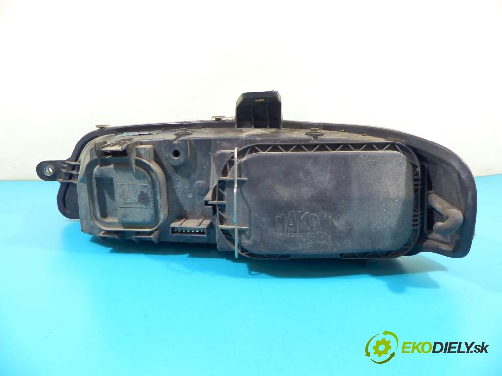 Fiat Palio II 2002-2006 1.6 16v 103 HP manual 76 kW 1596 cm3 5- Reflektor: pravý 46840519 (Pravé)