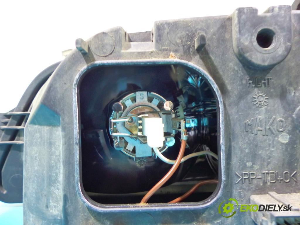 Fiat Palio II 2002-2006 1.6 16v 103 HP manual 76 kW 1596 cm3 5- Reflektor: pravý 46840519 (Pravé)