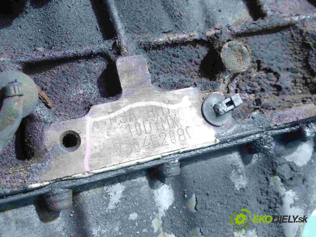 Peugeot 206 2.0 hdi 90 hp manual 66 kW 1997 cm3 5- motor diesla 10DYMX