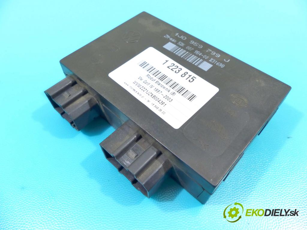 Vw Golf IV 1997-2003 1.8 20v 125 HP manual 92 kW 1781 cm3 5- modul riadiaca jednotka 1J0959799J (Ostatné)